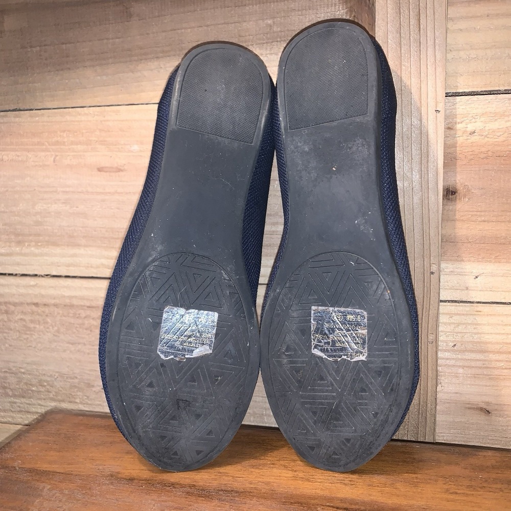 Jellypop Memory Foam Comfort Flats Blue Slip-On Shoes Women's Size 9.5M EUC - Picture 8 of 8